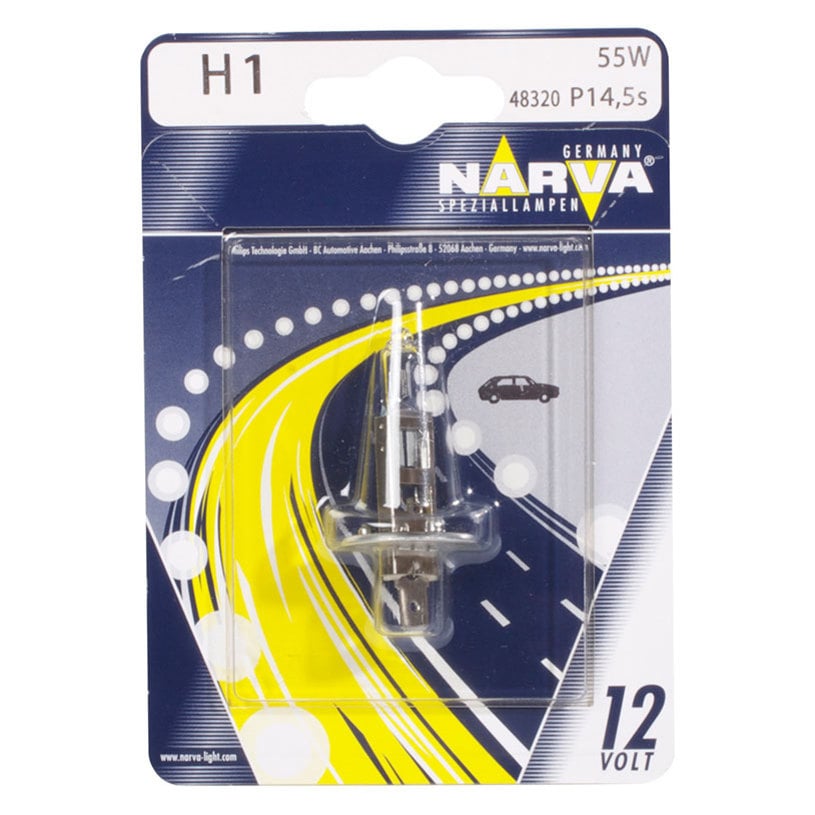 Халогенна крушка Narva H1 12V 55W P14.5s