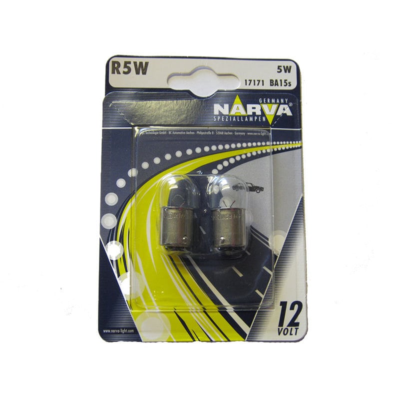 Крушки Narva R5W 12V 5W ba15s. блистер