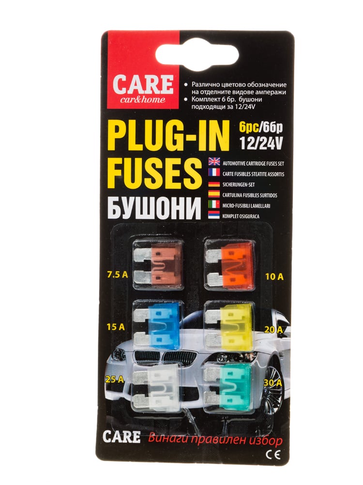 Бушони с крачета 2/24V 6 броя