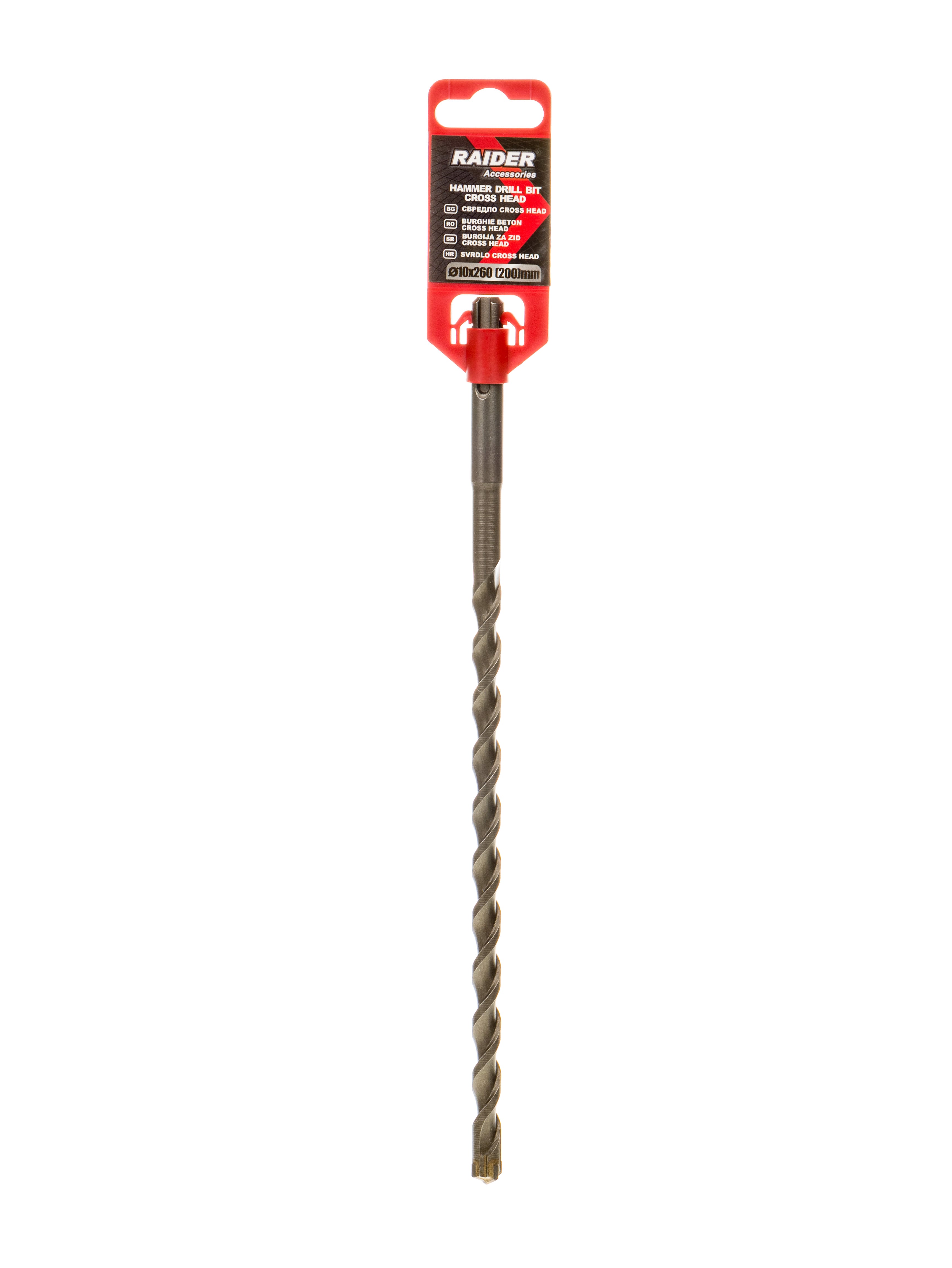 Свредло Raider Cross Head SDS-plus ø10мм / 260мм