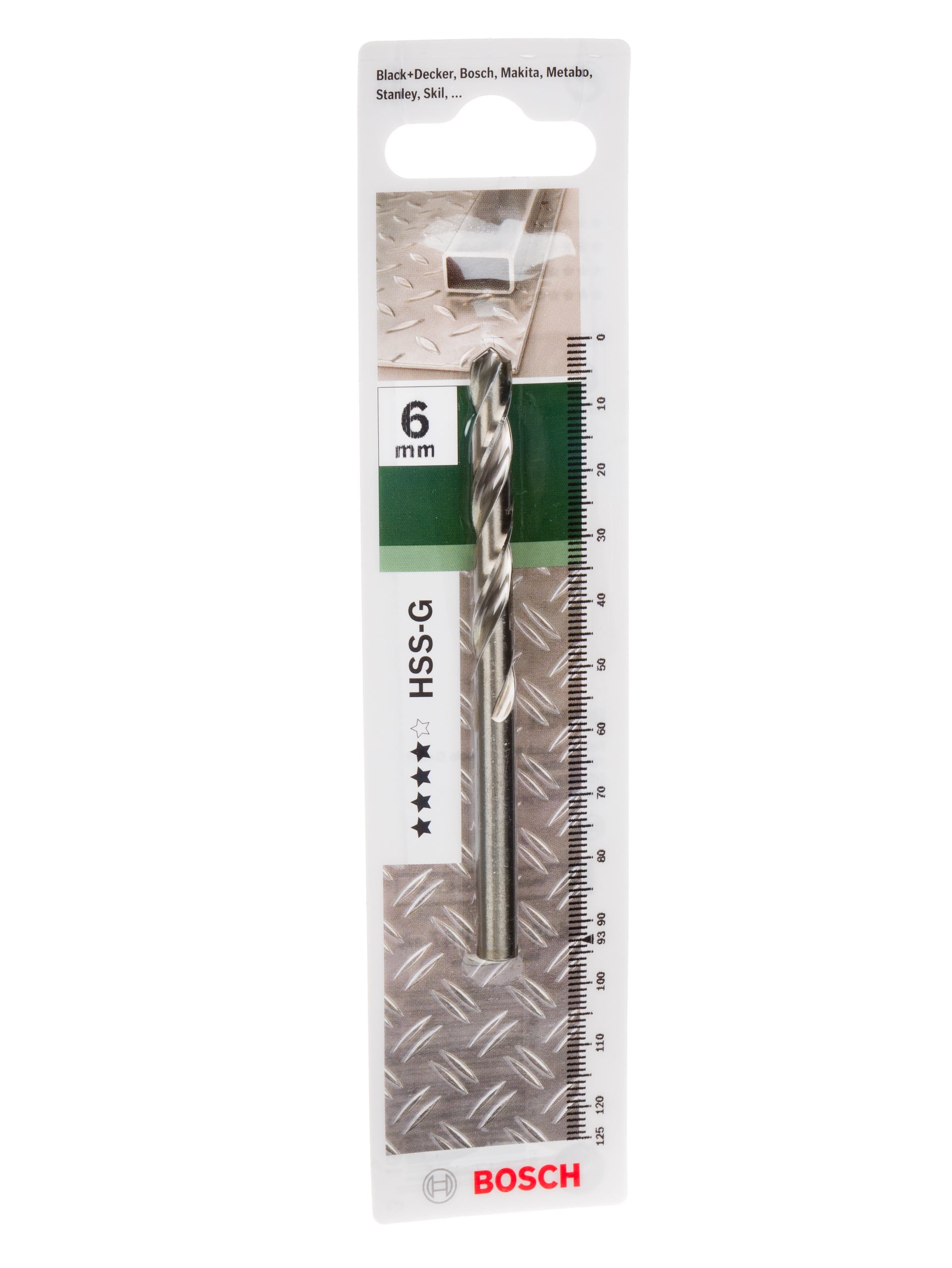 Свредло Bosch HSS-G ø6мм / 57х93мм