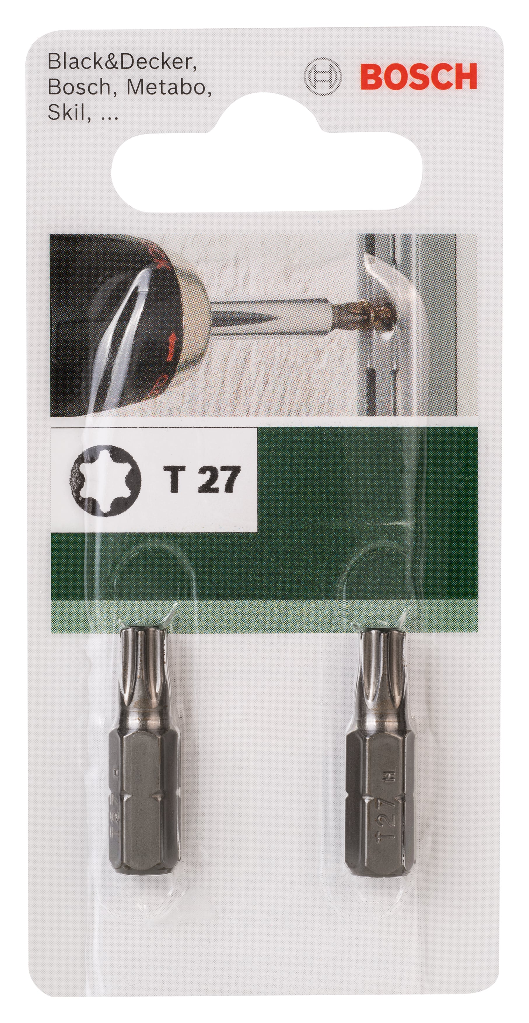 Комплект битове Bosch 2 T27 25мм 2 броя