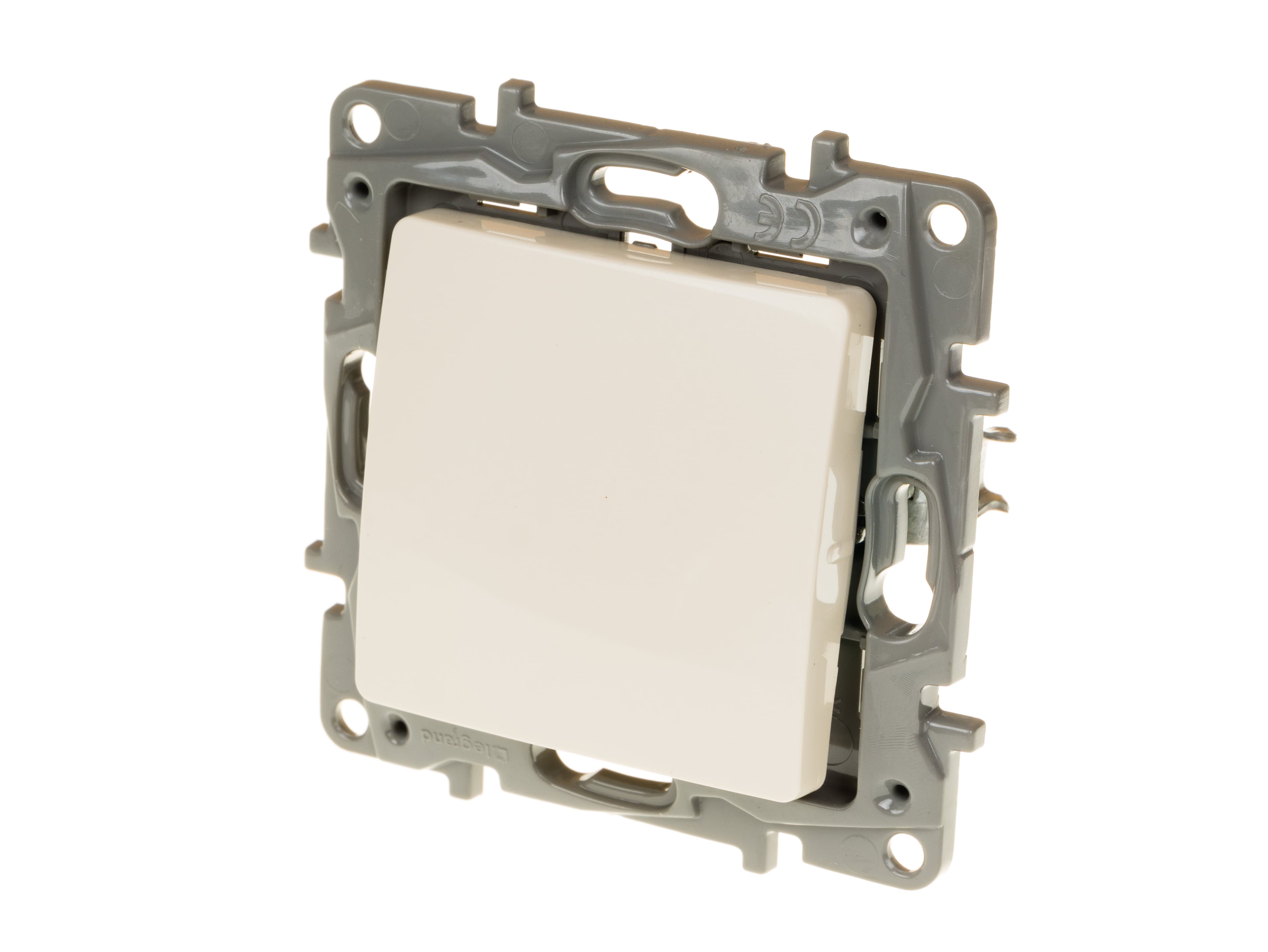 Еднополюсен ключ Niloe 10AX / 250V крем