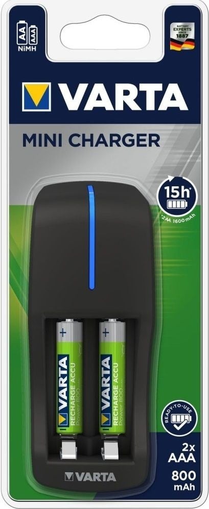 Зарядно Easy Energy Mini 2x800 mAh с 2 броя презареждащи батерии