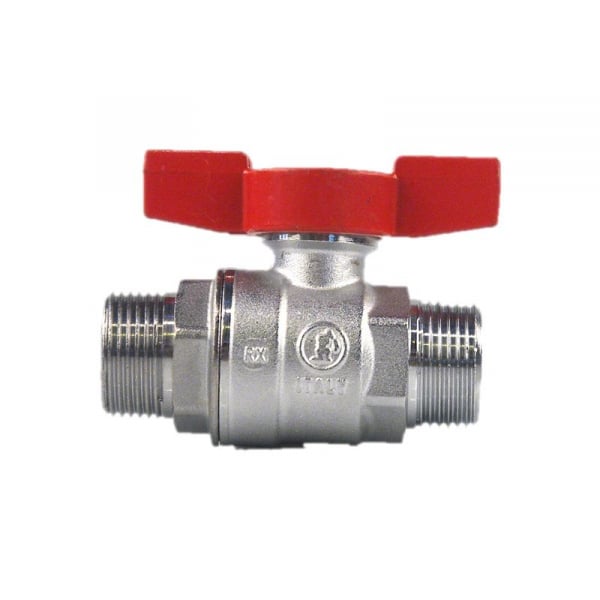 Сферичен кран М/М перчата ръкохватка 1/2"