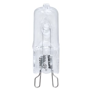 Халогенна ампула 220V 40W G9  clear Real Save 3 броя в блистер