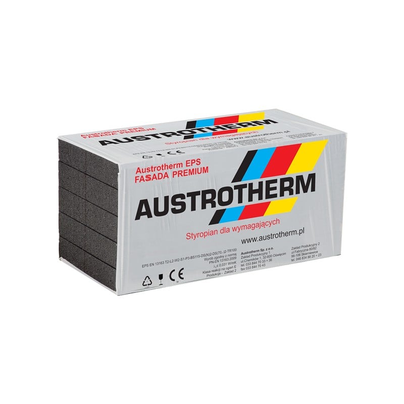 Фасаден стиропор Austrotherm EPS F+ 3 см графитен