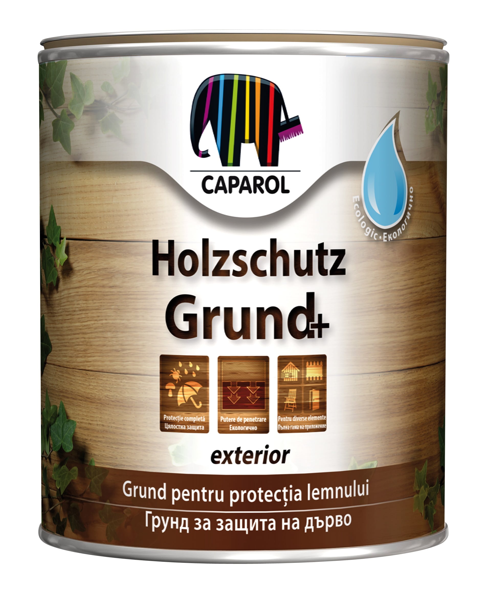 Безцветен грунд за дърво Caparol Holzschutz Grund  2.5 l