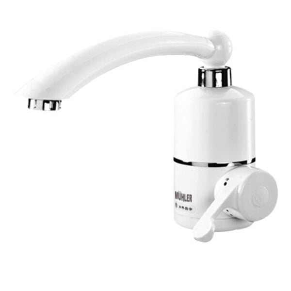 Стенен смесител с електрически водонагревател Muhler FWH-3015W 