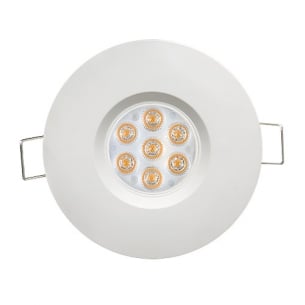 LED луна за вграждане 6.5W 2700K IP44 насочена