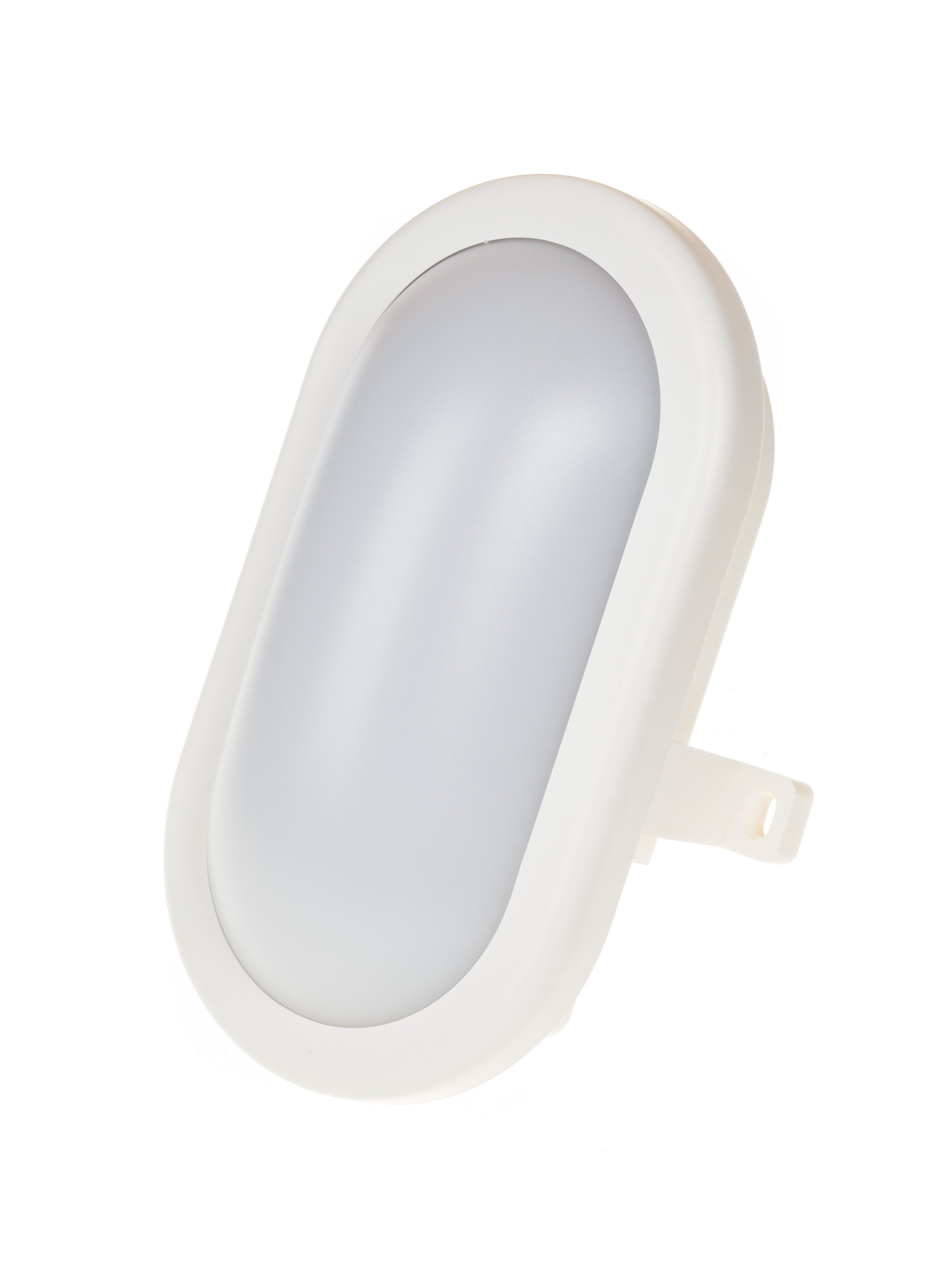 LED водоустойчива плафониера Ultralux LBH1042WH / 10W 4200К