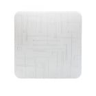 LED плафониера декоративна квадрат Ultralux 18W 4200K
