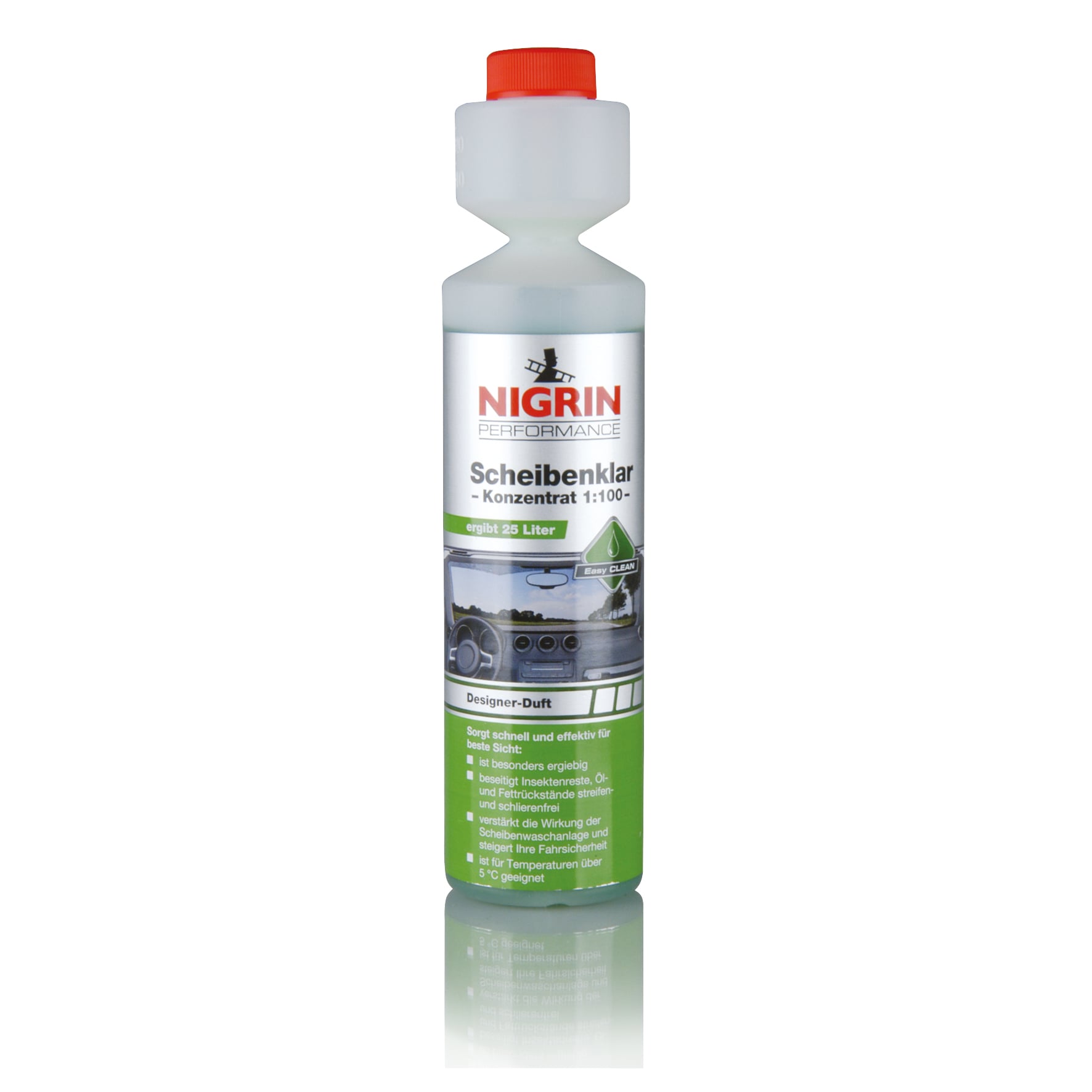 Лятна течност за чистачки Nigrin 1:100 / 250 мл