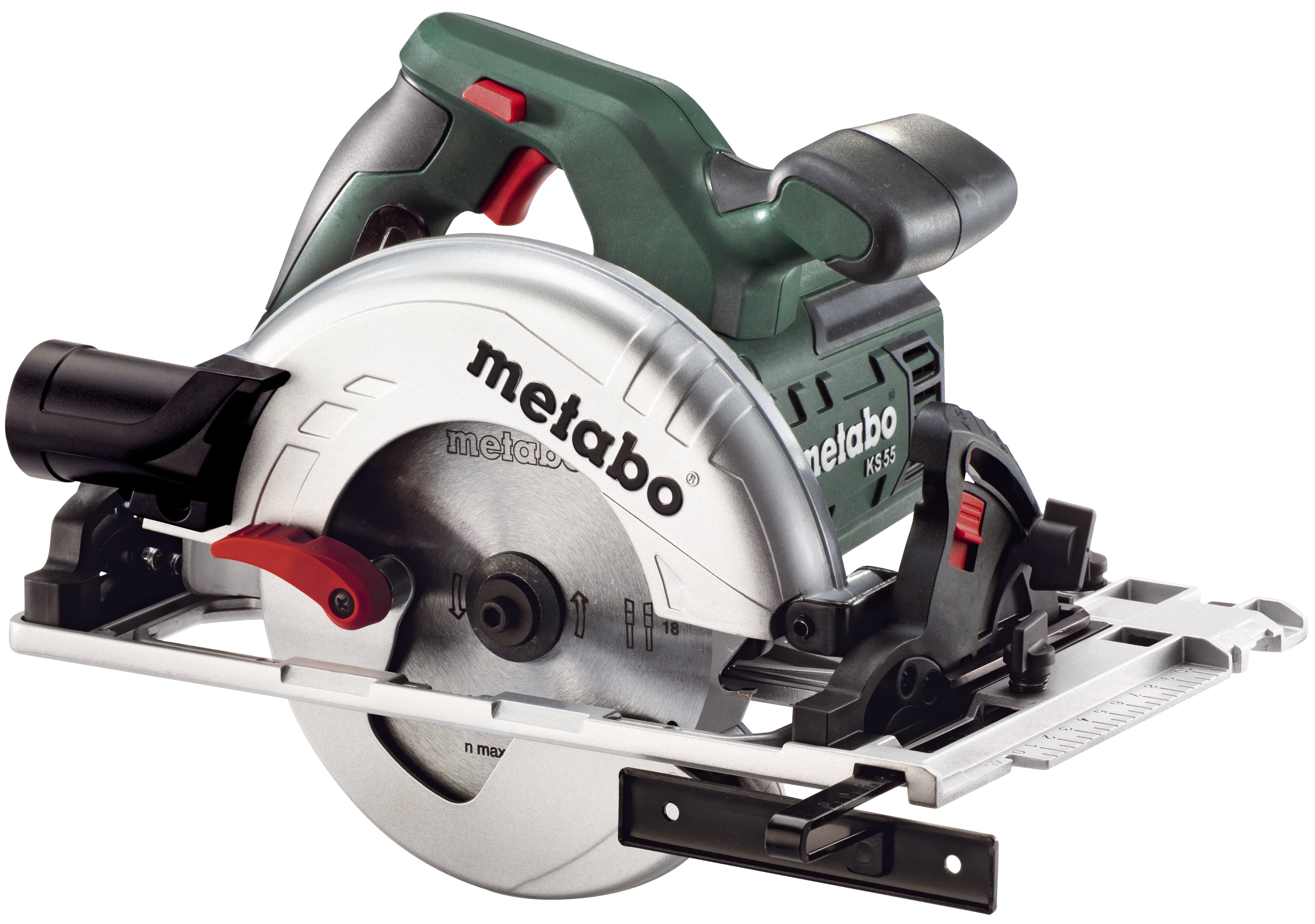 Ръчен циркуляр Metabo KS 55 FS 1200W 