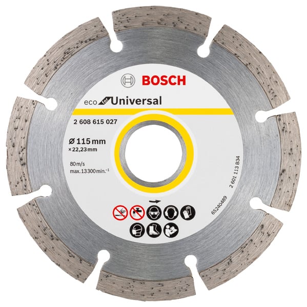 Диамантен диск за рязане Bosch Eco for Universal 115мм