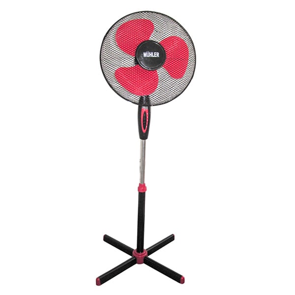 Вентилатор Muhler FM-5071 / 45W Черен/Червен 