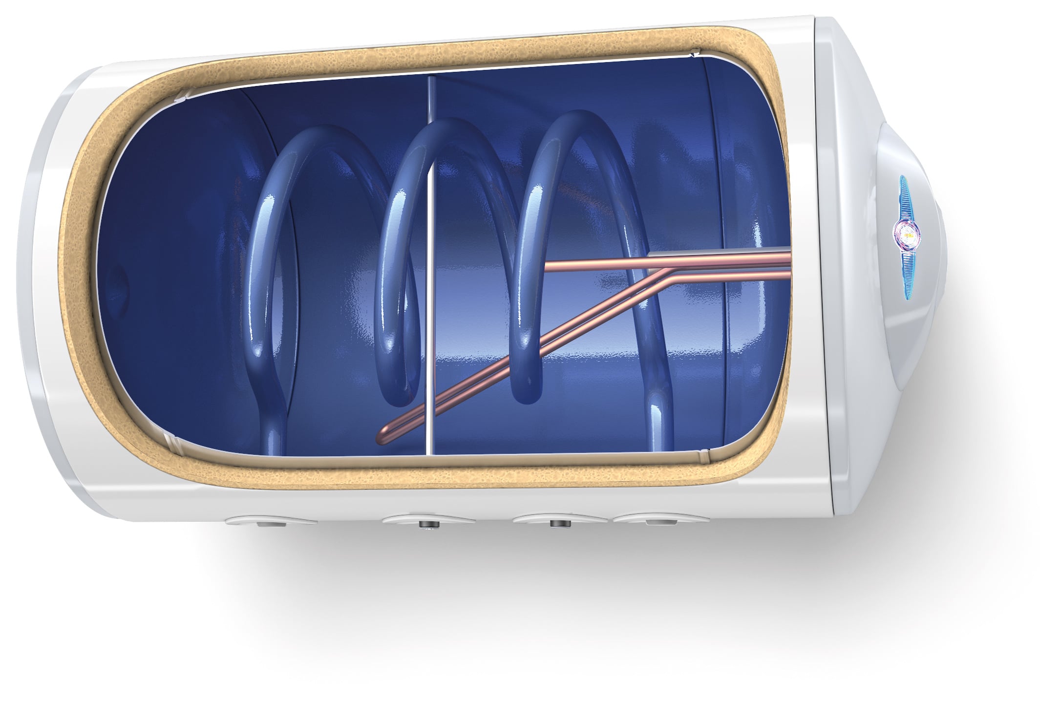 Хоризонтален бойлер Tesy GCHS 804420 B12 TSRC 81л 2000W