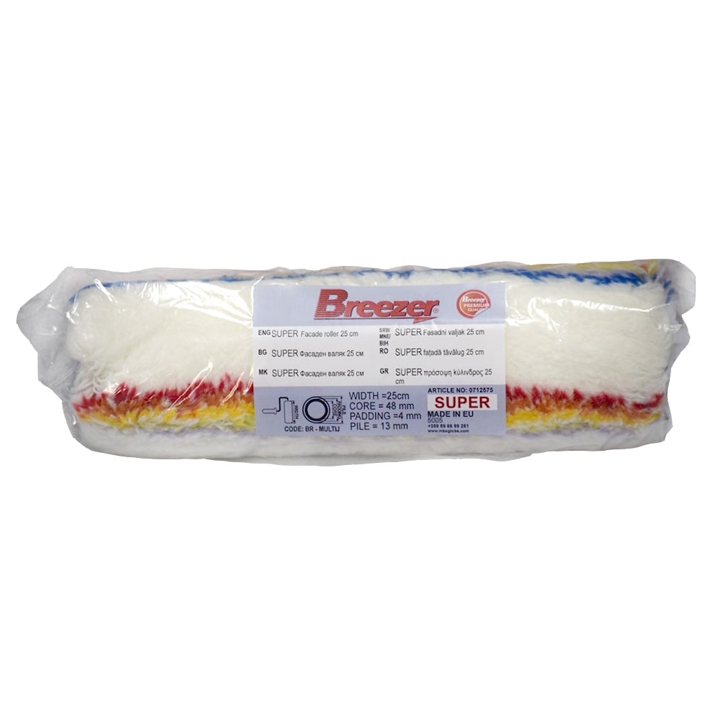 Ролка за фасаден валяк Breezer multicolor 25см