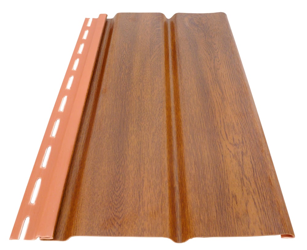 Обшивка за стреха Soffit панел златен дъб 2 / 3м