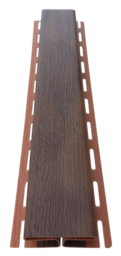 Профил за стрехи Soffit H орех 3м