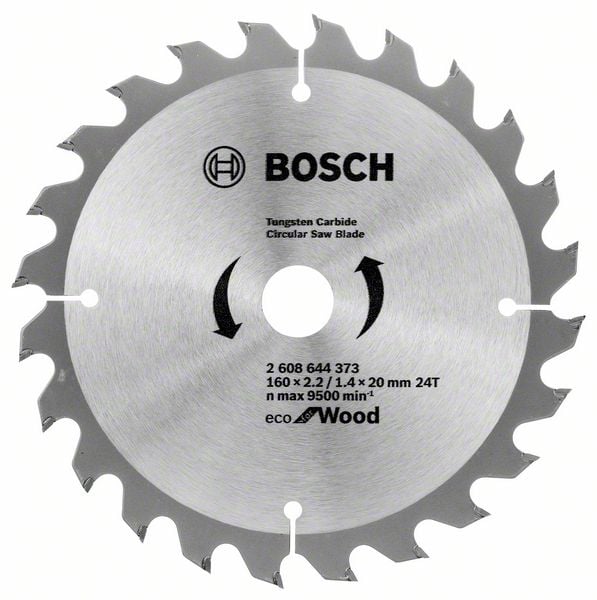 Циркулярен диск за дърво Bosch 24Т 160х1.4x20мм 