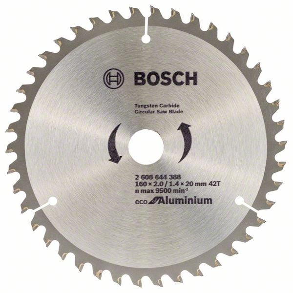 Циркулярен диск за алуминий Bosch 42T 160х1.4x20мм 