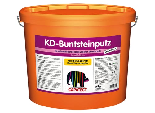 Мозаечна мазилка Capatect KD-Buntsteinputz Granitshwartz 25кг