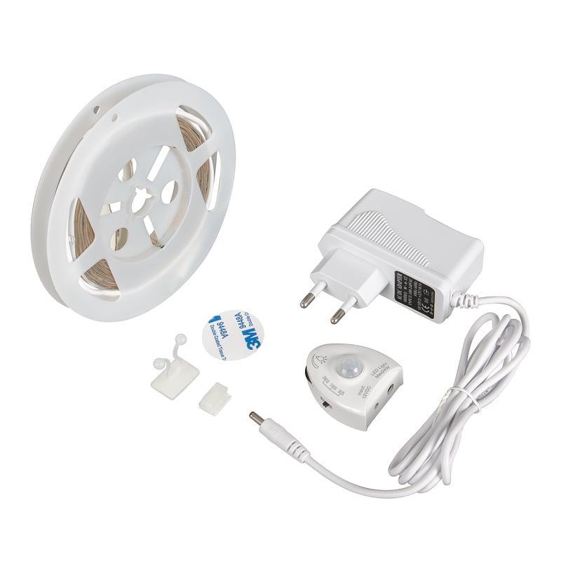 LED осветление за легло със сензор 3W/m 4000K 2м