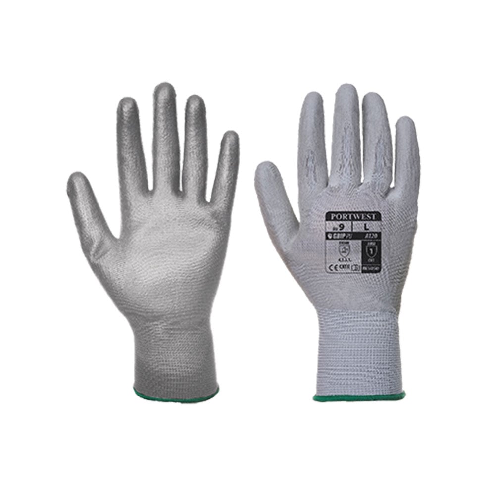 Ръкавици с PU длан Portwest XL сиви