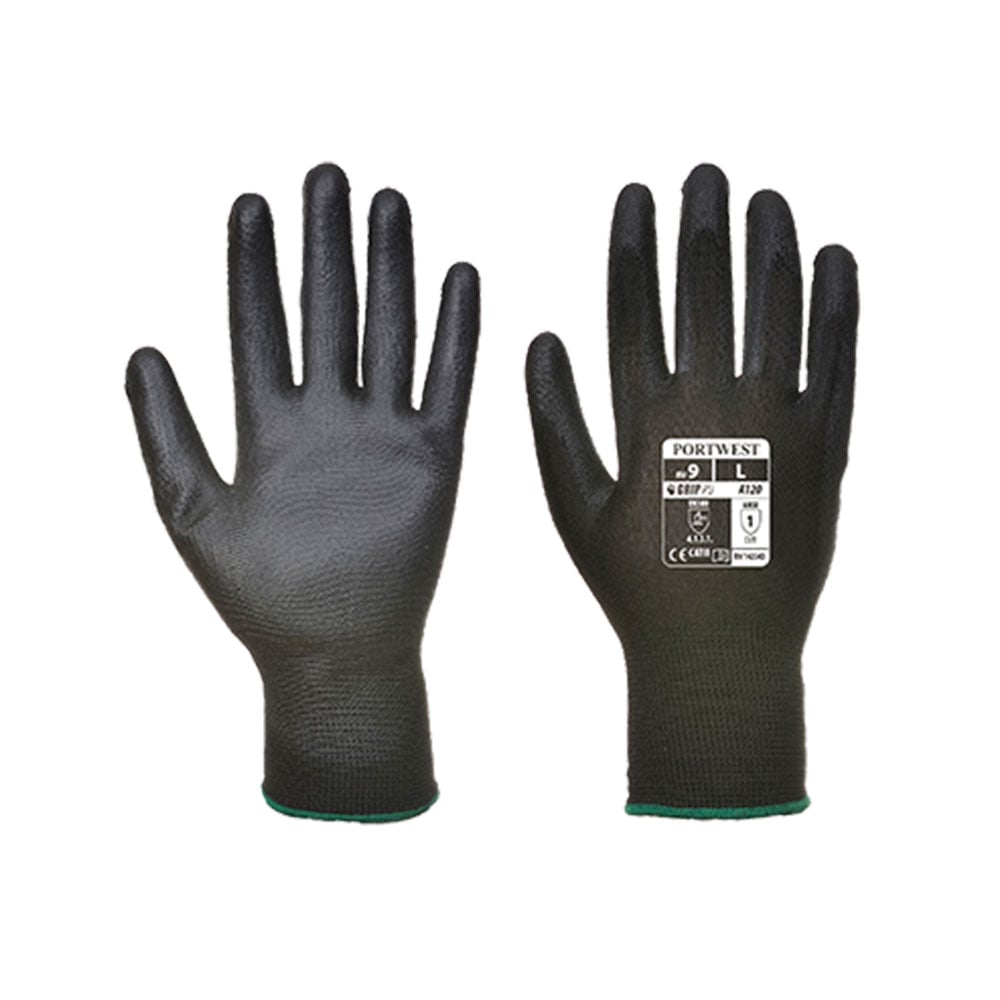 Ръкавици с PU длан Portwest XL черни