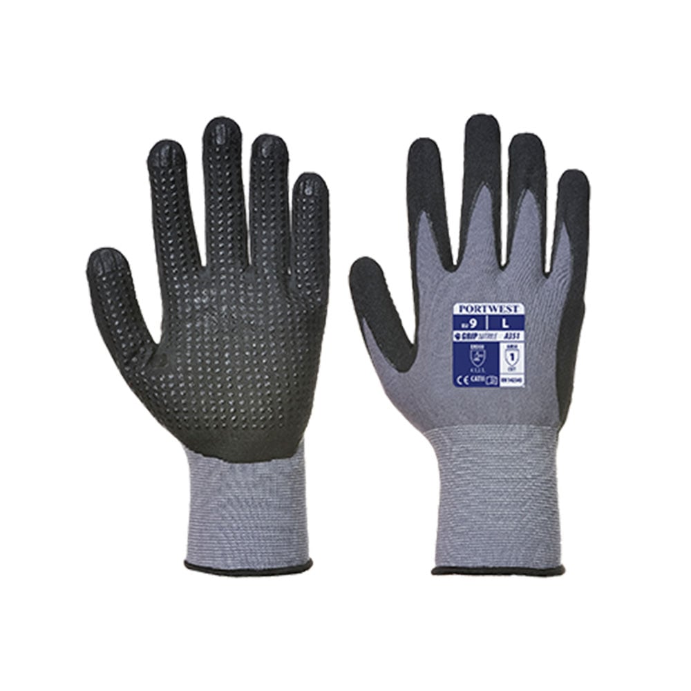 Ръкавици Portwest Demi Flex Plus XL сиво/черно