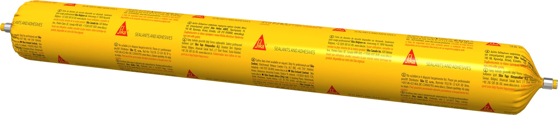Полиуретаново лепило и фугопълнител Sikaflex 11FC+ кафяв / 600ml
