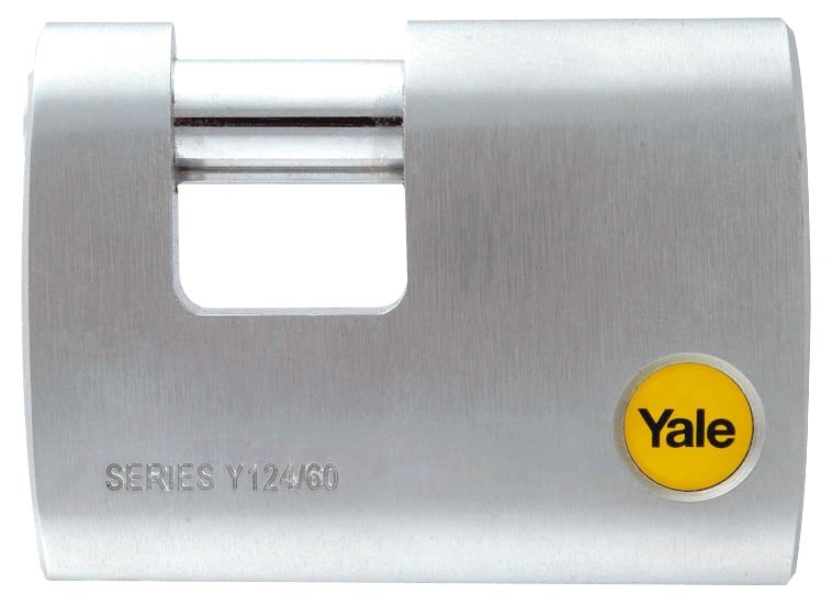 Катинар със защитена скоба Yale 60мм месинг 
