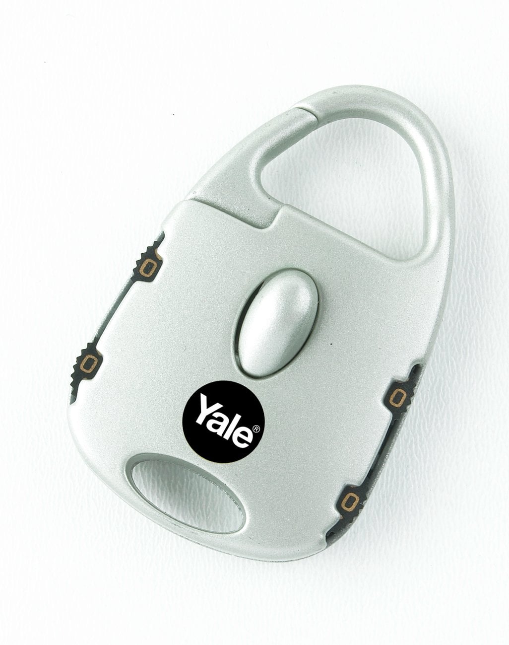 Катинар с код Yale - сребрист, черен