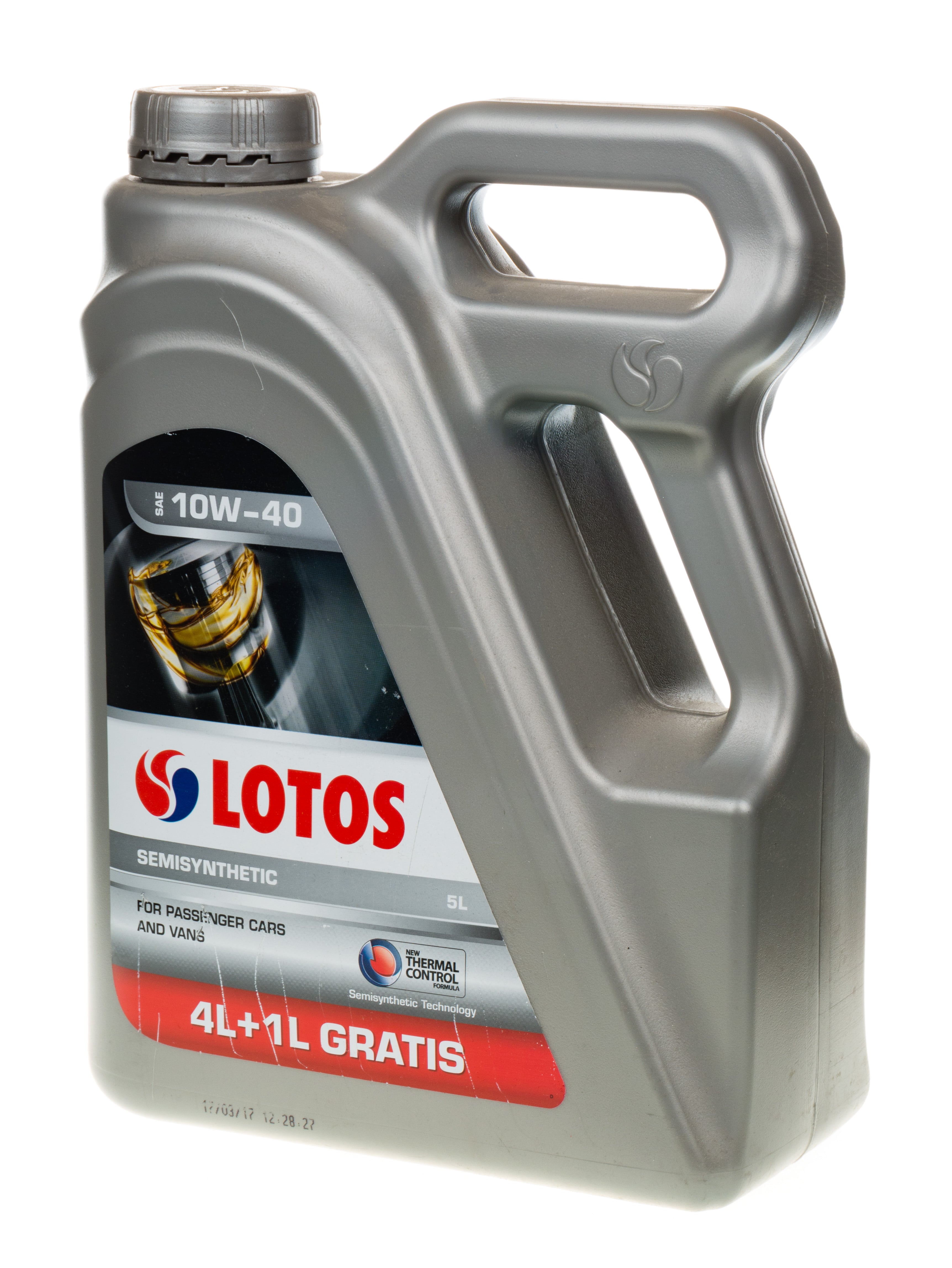 Полусинтетично масло 10W/40 промо Lotos Semisynthetic SL/CF SAE