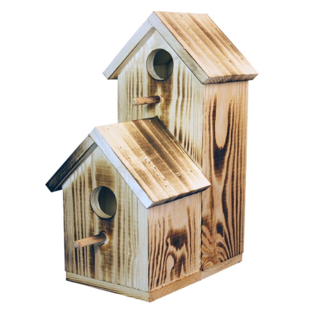 Къща за птички двойна В1002 / 14×22×31 cm
