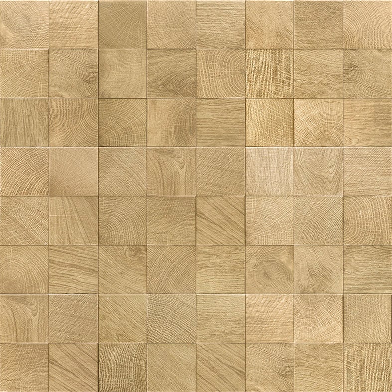 PVC ламперия Effector дървени кубчета 260x25x0,75см