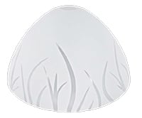 Пенделно стъкло Lightstyle / ф260 / бял мат