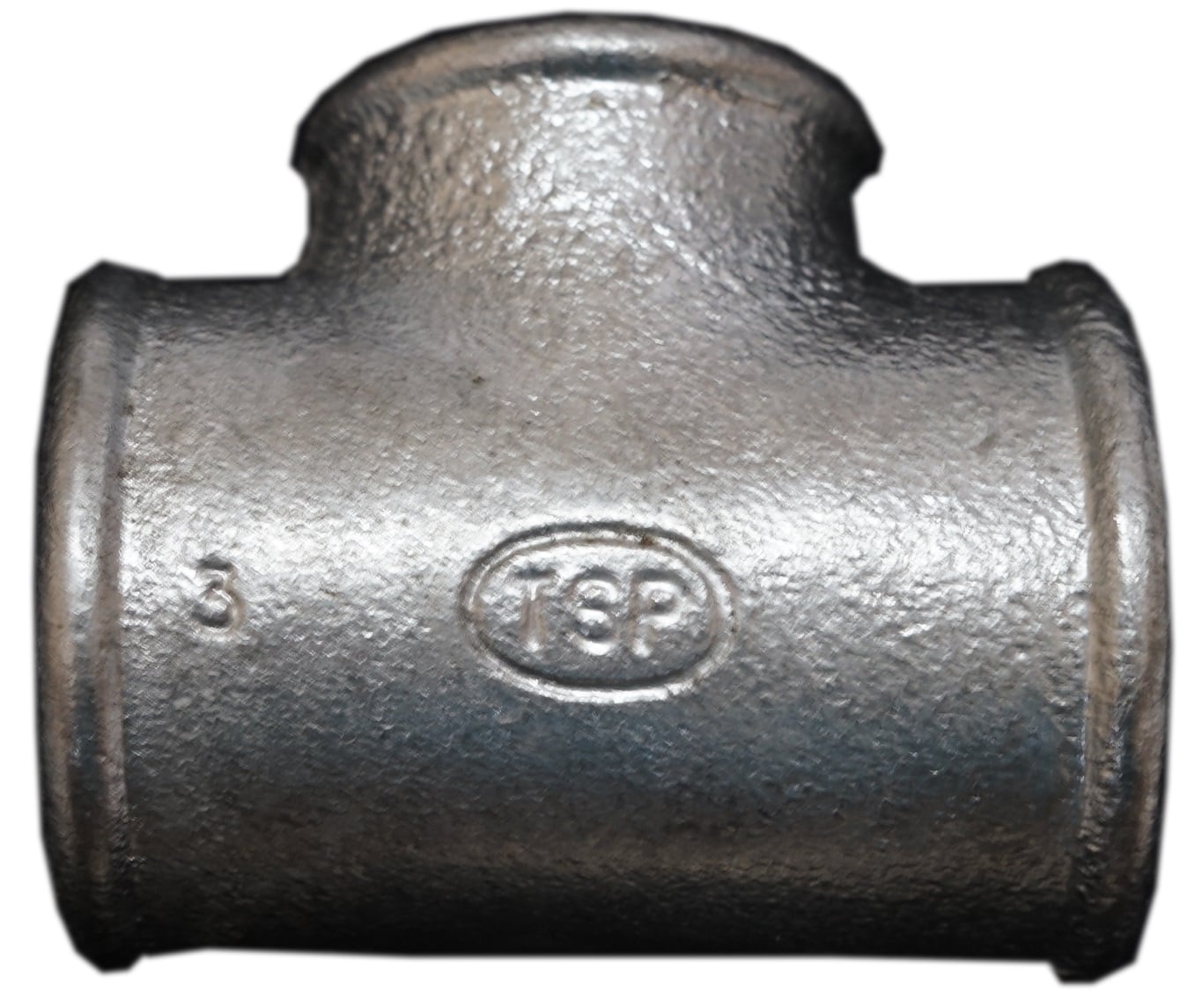 Тройник поцинкован Tsp 1 1/2"х1 1/4"х1 1/2"