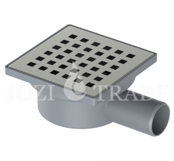 Сифон квадрат рогов с клапа Ths Thermostyle ø50мм