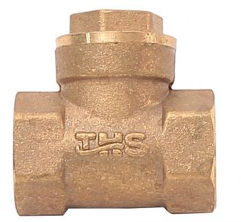 Възвратна клапа тип суинг с месингова клапа 1'' THS Thermostyle