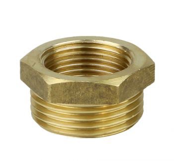 Матиран жълт вътрешно редуктивен нипел 11/2" М * 1" Ж Ths Thermostyle