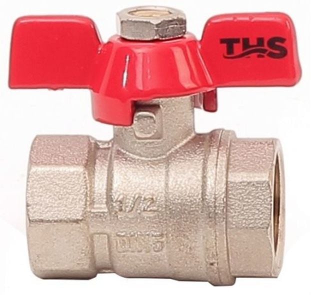 Сферичен кран Т-ръкохватка със салник Ths Thermostyle 1/2'' ЖЖ