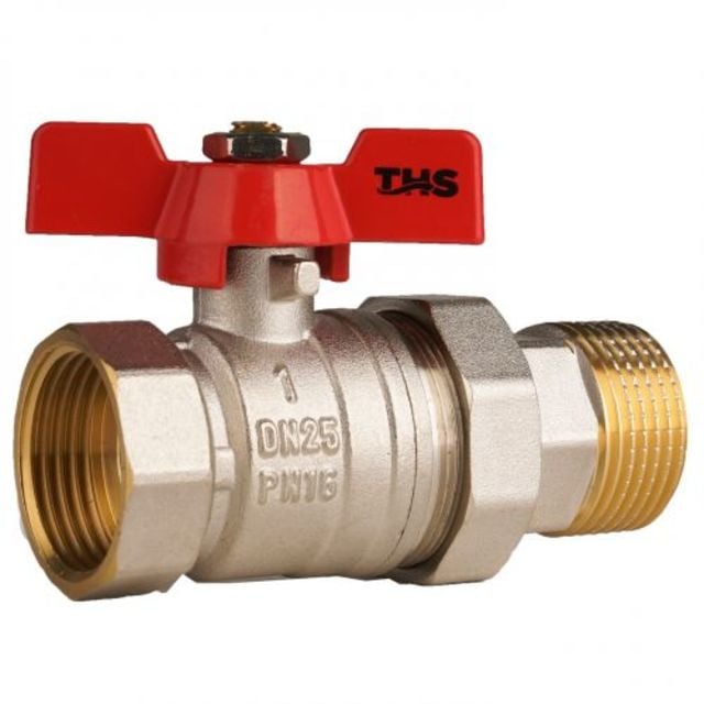 Сферичен кран с холендър със салников механизъм Ths Thermostyle 1/2''