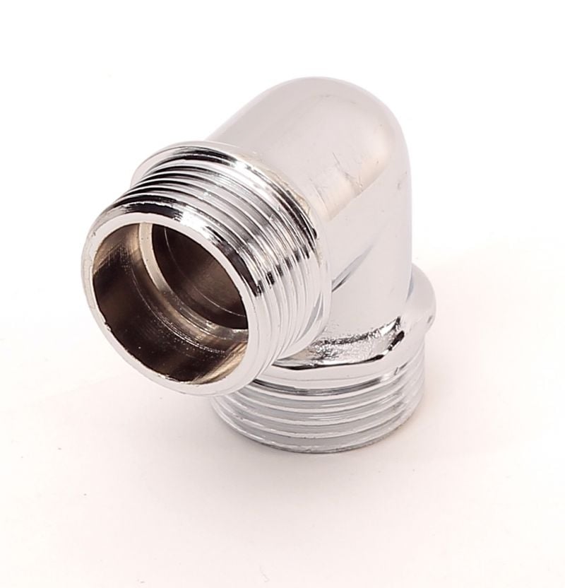 Коляно 1/2" ММ месинг хром / матиран Ths Thermostyle
