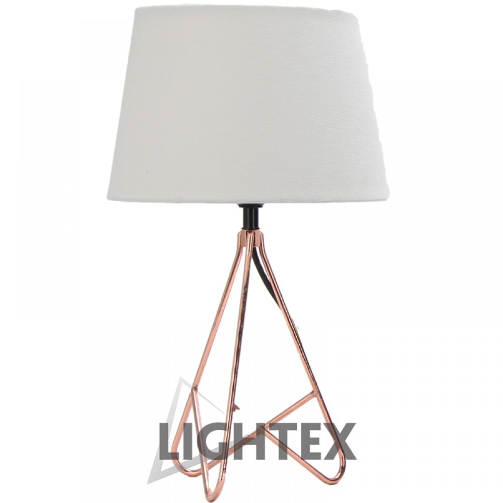 Настолна лампа Tini Lightex бяла 