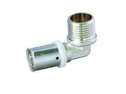 Прес адаптор THS Thermostyle ъгъл Ф20 х 1/2" М