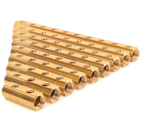 Профилен колектор 4 отвора THS Thermostyle 3/4"