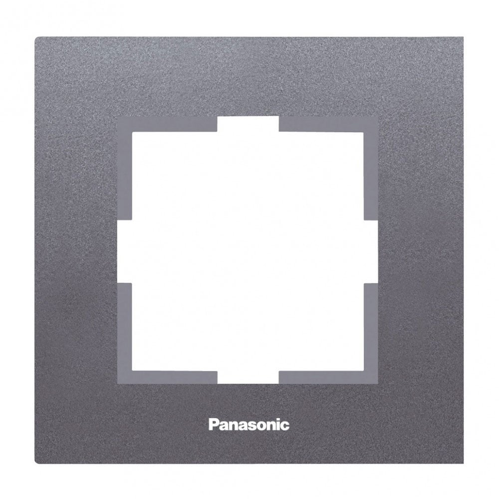 Единична рамка Каре Плюс Panasonic тъмносива