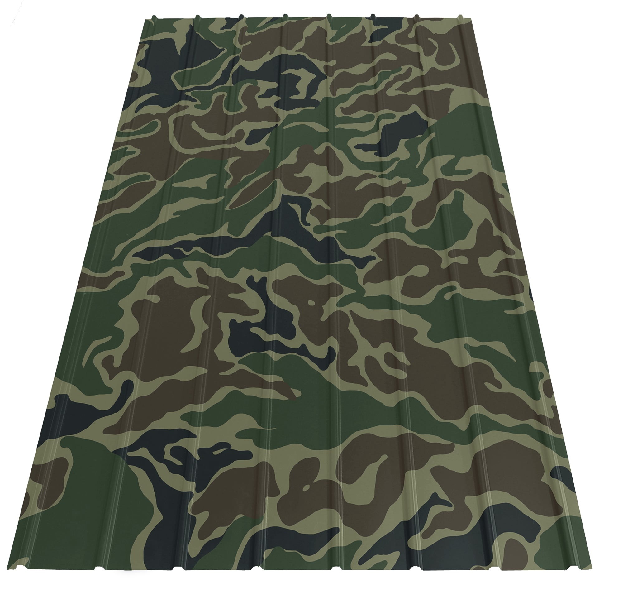 Трапецовидна ламарина Bravo Camouflage H12 0.4mm 200x91см 